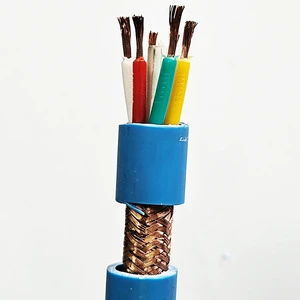 Multi Core Shielded Wire Cable 2/4/6/8/10 Cores Signal Insulated Control Electrical Wires RVVP Shield Cable