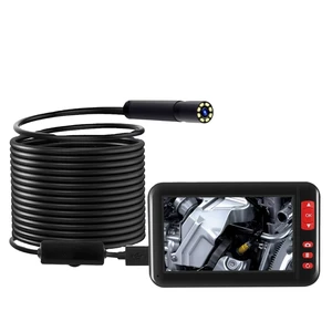 Industrial Endoscope Car Inspection Tool 7mm Hard Cable 1.5m CMOS Mini Camera Micro SD Card Waterproof IP66 1 Year Wide Angle