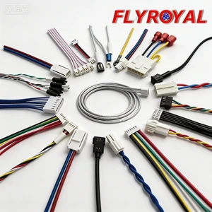 Custom Multi Connector Options Wiring Harness Assembly For Industrial Automotive Electronics OEM ODM Manufacturer