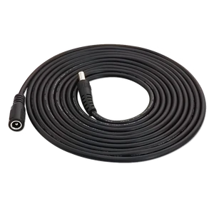 DC 5.5*2.5 Mm Male To 5.5*2.1 Mm Female Round Plug 2464 18awg Camera Connector Router Extension Power Cable