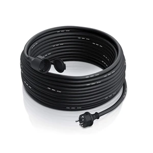 Custom EU Schuko Extension Cord Waterproof IP67 CEE7/7 Plug Heavy Duty Outdoor Garden Power Cable 16A 250V VDE Certified