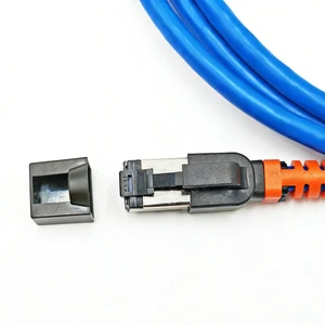 HOTION 26AWG Advanced UTP CAT6 8-Conductor Copper High Speed Network Cable Patch Cord With Dustproof Cover 1m-4m