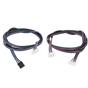 10cm/50cm/100cm/150mm Stepper Motor Cables 6pin PH2.0-4pin Extension Cord XH2.54 Black Terminal for 3D Printer Parts