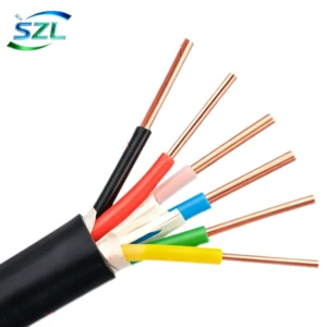 KVV Control Cable 450/750V PVC Insulated Multi-Core Copper | 2-37 Cores Flexible IP65 Flame Retardant Low Voltage Cable