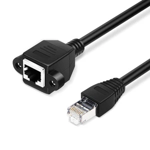 Network Extension Cable RJ45 CAT5/6 Pure Copper Male-to-female Network Connector Cable