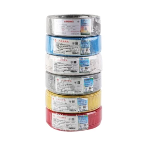 Custom PVC Cable with 1.5 2.5 4 6mm Home Power Extension Cord Solid Copper Wire Factory Direct Wholesale