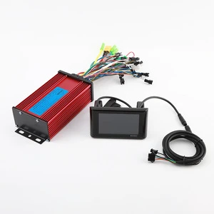 Color Large Screen Instrument Display, 12-tube Controller, Waterproof Cable Kit, 36V, 48V, 60V, 72V, 27-33A