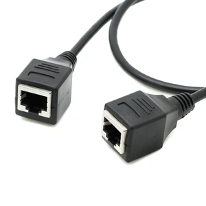 Ethernet Extension Cable Ethernet LAN Female to Female Network Cable RJ45 Extension Cable