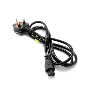 Sipu Factory Hot Sale Power Cables 1.8M UK Plug OEM Support Fast Lead Time Laptop Power Cord for Mechanical Equipment