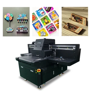 Latest Assembly-Line CCD Printer WIth Convey Belt Visual Positioning UV Printer 6012 Small Model with Gen6 Printheads