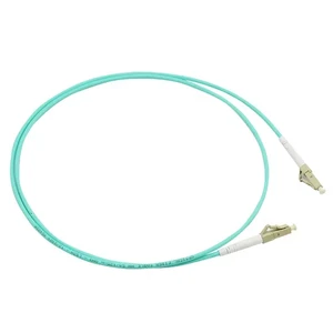 OM3 Aqua Fiber Optic Multimode 50 /125um LSZH Duplex LC FC Patch Cord Cable