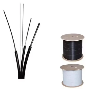 High Quality 2km Fiber Optic Drop Cable For Communication PVC/LSZH Jacket