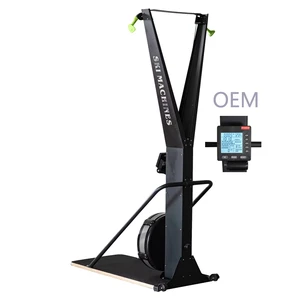 Professional Custom Air Resistance Ski Ergometer for Tactical Firefighter Academy Prep and Rugged High Intensity Training