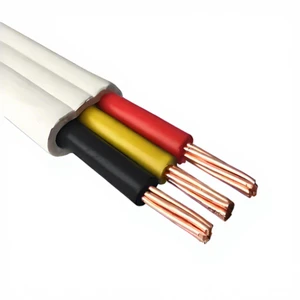 Flame Retardant 450/750V 90 Flat Stranded TPS Cable 2 Core 6.0mm PVC Insulated Sheathed CU/CCA Conductor SPT Cable