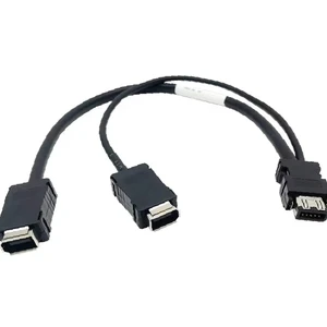 For MR-J4 Series Linear Servo Drive, Encoder & Thermistor Connection Wire 0.3m Length MR-J4THCBL03M