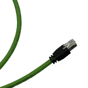 High Flex 1m PVC Jacket Super Class 6 Servo Camera Patch Cord Cat6 Shielded Gigabit Industrial Network Cable