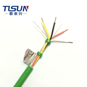 Bus Cable Can Bus 4Core Cable 20AWG PE Insulated Industrial Communication Cable With Shield