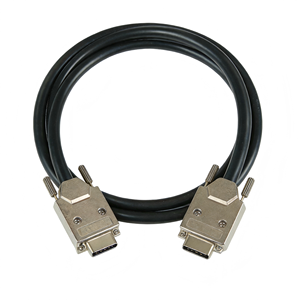 Customized Solid Black Industrial Camera Data Acquisition Cable with D-SUB/Aviation Connector and PVC Outer Jacket for Machines