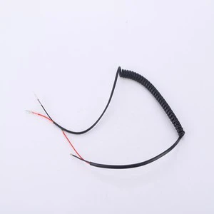 Garden Tool Spring Cable, Lawn Mower Spring Cable, Pruning Machine Retractable Cable, PU Spiral Wire