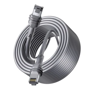 Reliable 9.5m Gigabit PVC Ethernet Extension Cable Starlink Gen 3-Waterproof Gigabit Cable for Connectivity