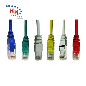 Waterproof 30cm RJ45 Connector Ultra Thin Lan Network Extension Cat6 Ethernet Tracing 8-Conductor Patch Cable