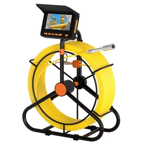 4.3 Inch Monitor Pipe Survey Camera 98.4FT Cable 23mm Probe 16GB Memory for Plumbing Inspection Tasks