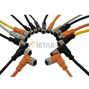 Can Bus M12 Connector Cable for Industrial Automation Systems M12 Cable Connectorcan Bus Cable