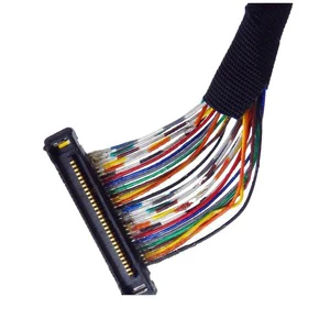 Flexible LVDS Micro Coaxial Custom Cable Designed by Wire Harness Manufacturers with Reliable Cable Assembly for Industrial Use