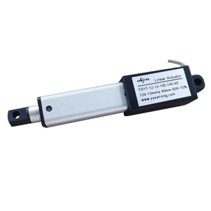 150mm 100mm 80mm 150N Telescopic Tubular Motor 6v 12 Volt High Speed Electric Micro Linear Actuator With Mounting Brackets