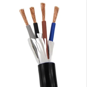 Durable RVV Signal Cable with Flexible PVC Sheath Multi-Core Copper Wire for Industrial Control Power and Data Transmission