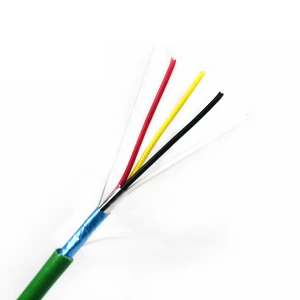 Industrial HDPE Insulation Annealed Bare Copper Conductor Certified 4 Core Bus KNX Cable