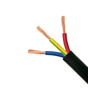 High Quality Industrial 100m Power Cables 3G 1.0mm ~ 2.5mm 3 Rubber Insulated with Copper Conductor