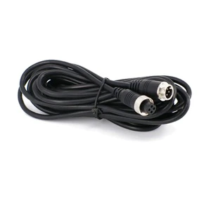 5m 4 Pin M12 Male to Female Aviation Connector Cable DIN Pure Copper Automotive Aviation Cable