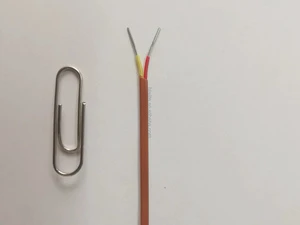 Type K/J/E/T/N/R/S/PT100 FEP, PFA, PTFE, PVC, Fiberglass Thermocouple Extension Wire High Temperature Sensor Compensation Cable