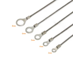1.5mm Anti-Twist Steel Wire Rope 7x7 Protective Metal Wire Sling Resisting Indoor Use