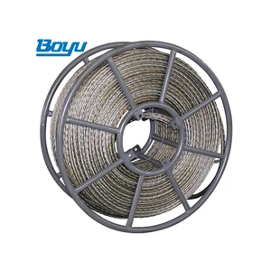 Transmission Line Tools Antitwist Rope Steel Reels Anti-Twisting Braided Steel Wire Rope