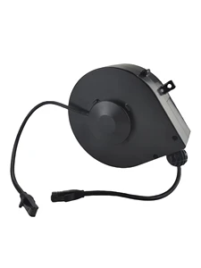 Retractable 7m CAT6 Auto Locking Ethernet Extension Cord 8-Core RJ45 Telecommunication Audio/Video Spring Loaded Cable Reel