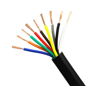 Manufacturer PVC Cable 0.5mm 8 Core Cable 20awg 0.5mm2 Multicore Control Cable