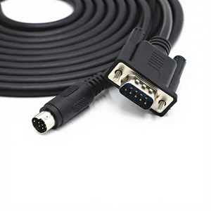 MG Dop-Dvp Delta Touch Screen and Plc Communication Cable Round Port 8-Pin to Serial Port 9-Pin Rs232