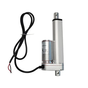 High Quality 12/24V DC Electric Linear Actuator Drawer Motor Permanent Magnet Brush Commutation High Torque IP65 Waterproof Fan