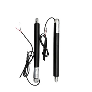 Dc Motor Tubular Mini Electric Linear Actuators 200KG 2000N Load IP66 Waterproof Inline Linear Actuator With Hall Sensor
