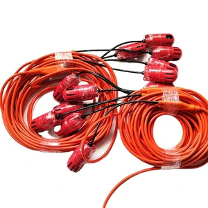24 Channels Hydrophone Cable YH-25-11A Hydrophone 10 Hz With 61 Pin (24-61) Female Connector 10Hz Hydrophone Sensor