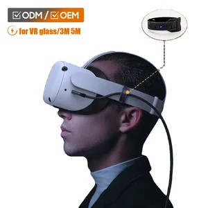 MS 3M 5M USB 3.0 C L Type Kable Data 10ft 18ft VR Glasses Link Cable For Oculus