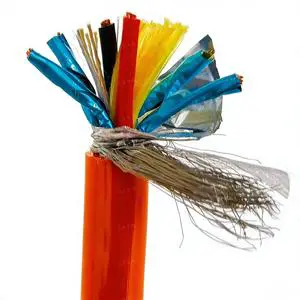 Shielded Hydrometry Vent Cable 2x0.56mm+1x2x0.2mm +2.5mm Gas Guide Tube 300/500V Digital Tank Monitoring System Power Cables
