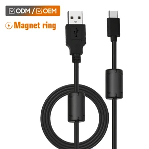 Trending Wholesale Magnet Ring USB 2.0 Extension Cable PVC Jacket Fast Charging USB 2.0 Connectors Computer Private Mold Model