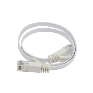 UTP Cat5 CAT6 Flat Rj45 Patch Cord Lan Ethernet Network Extension Cable