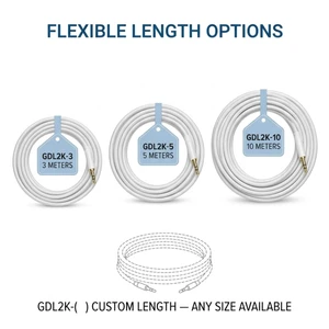 Newest Detecteur Alloy Wire Industrial Water Leak Sensing Cable Telecommunication Room High Accuracy Liquid Leak Detector
