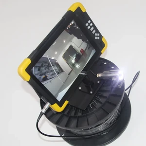 300M Cable 10.1inch 5MP Anti-corrosion IP68 Seawater Ocean Boat Water Well Deep Sea Inspection Camera System
