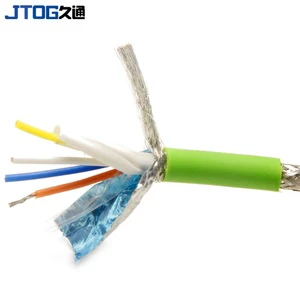 22AWG Profinet Date Cable 6XV1840-2AH10 4-core Shielded Industrial Ethernet Cable