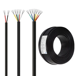 American Standard UL2464 20AWG 12AWG 2-8-Core Electronic Wire PVC Insulated Solid Conductor Power Line Signal Line